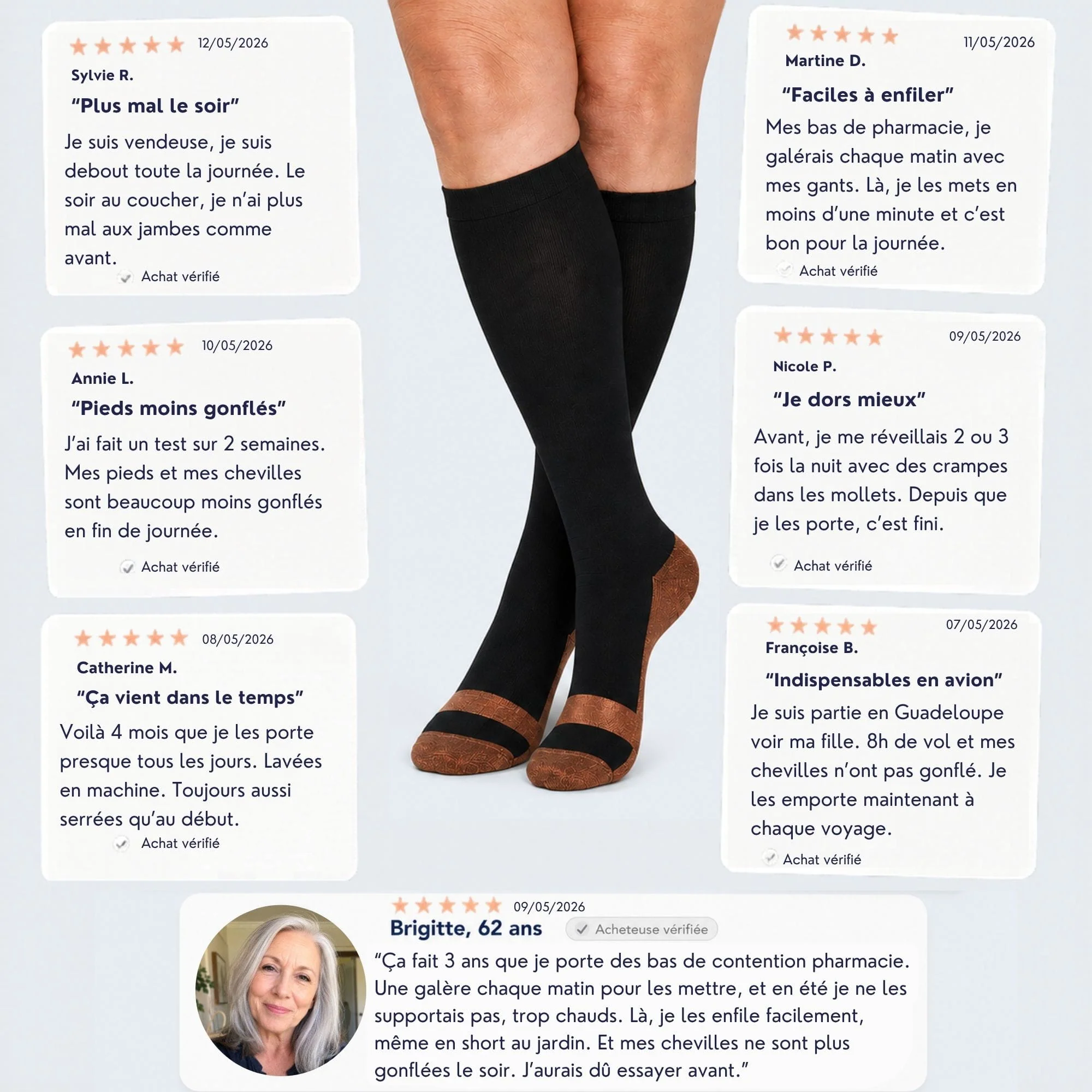 Chaussettes de compression - Image 5